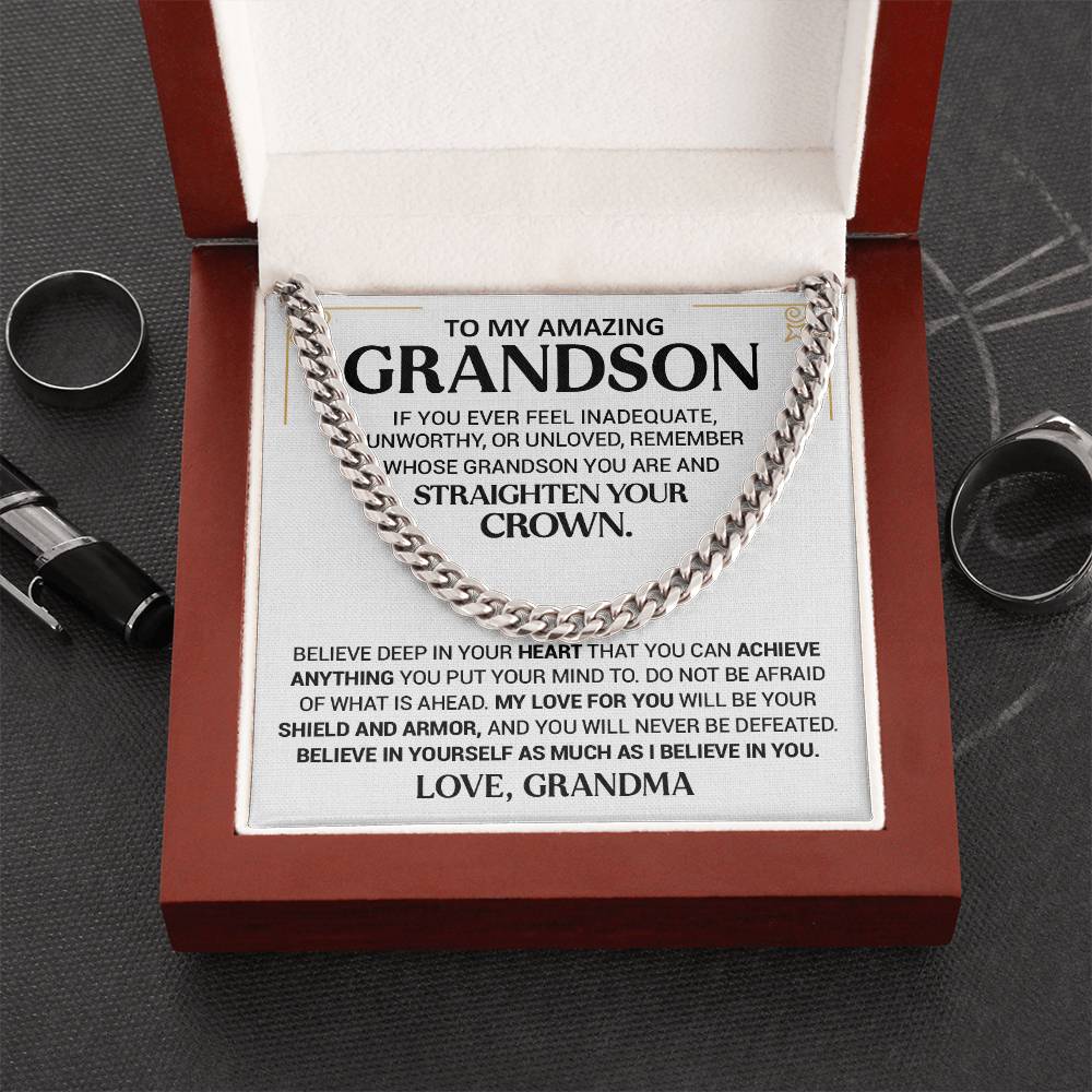 To My Grandson - You Can Achieve Anything