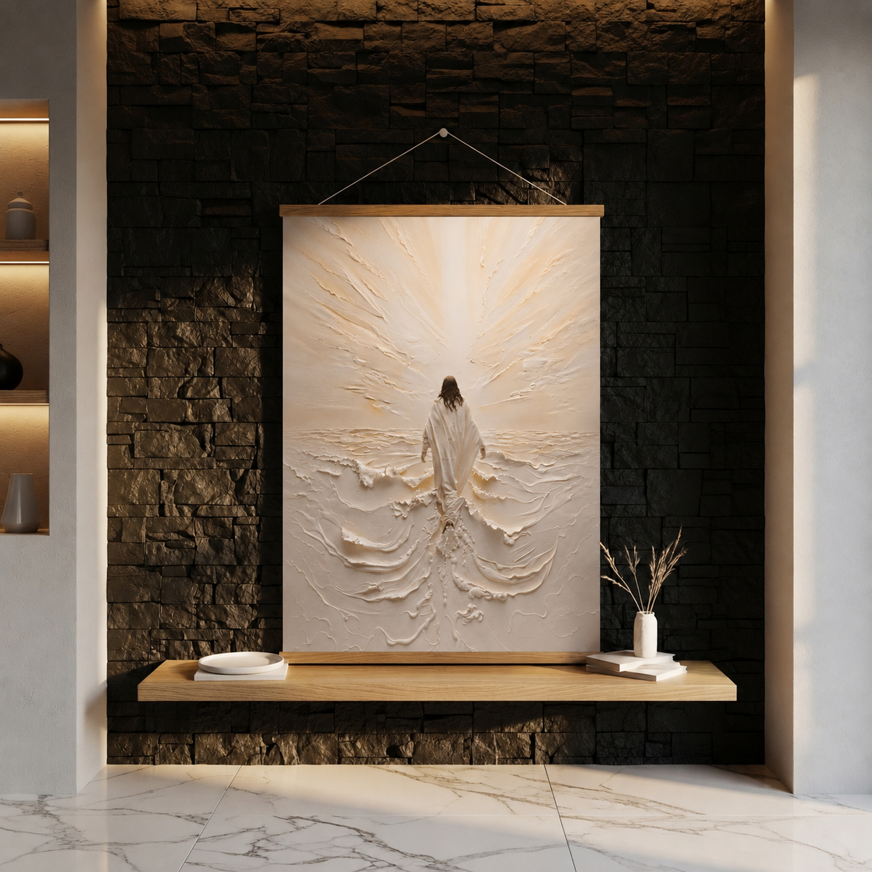 Jesus Walking on Water – Poster Wall Art