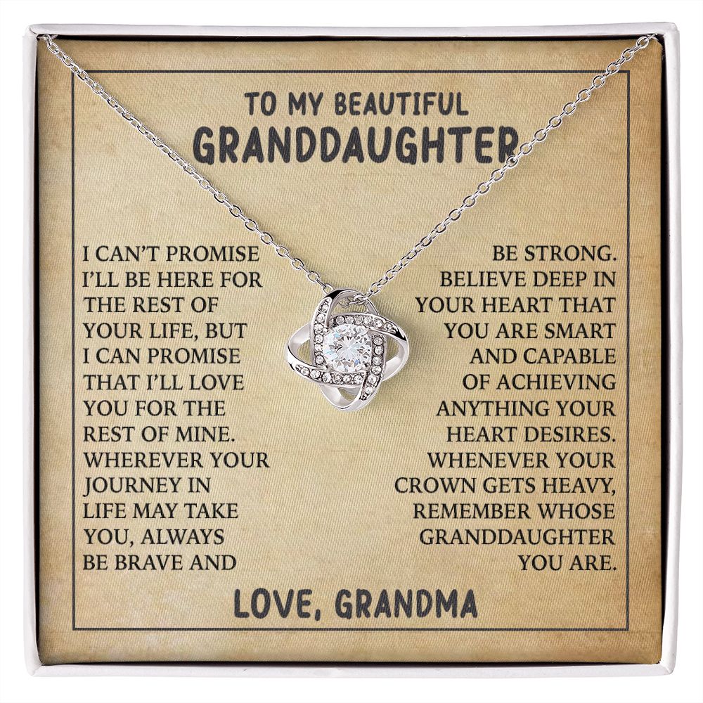 To My Beautiful granddaughter - Love  Grandma