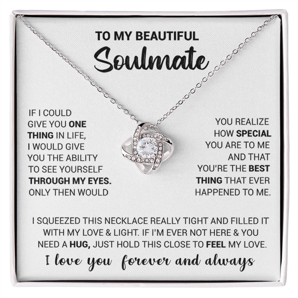 Soulmate - My Everything - Love Knot Necklace