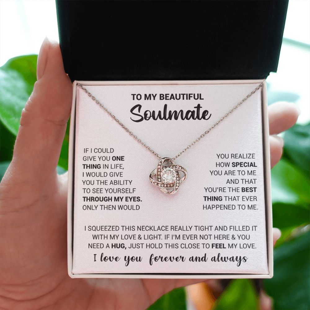 Soulmate - My Everything - Love Knot Necklace