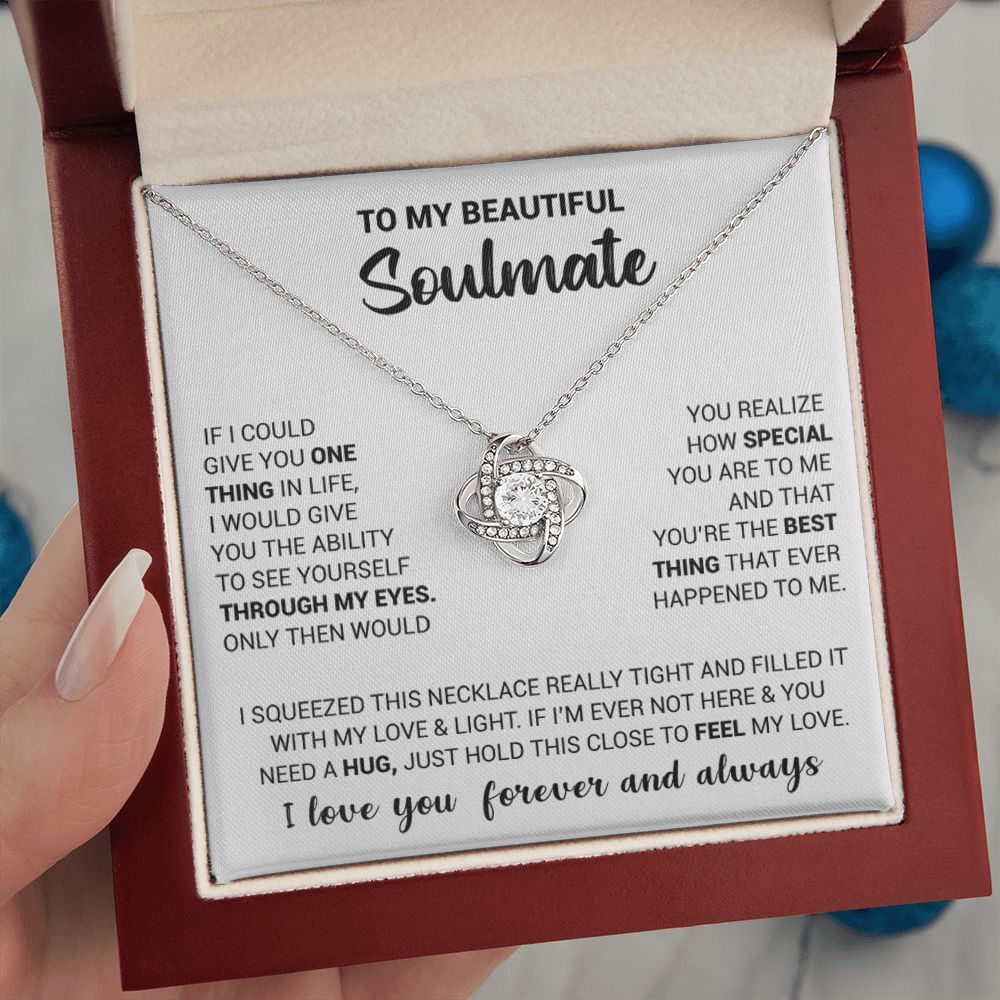 Soulmate - My Everything - Love Knot Necklace